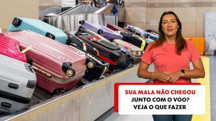 Sua mala não chegou junto com o voo? Veja o que fazer se a bagagem for perdida