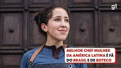 Marsia Taha Mohamed， melhor chef mulher da América Latina， é fã do Brasil e de boteco