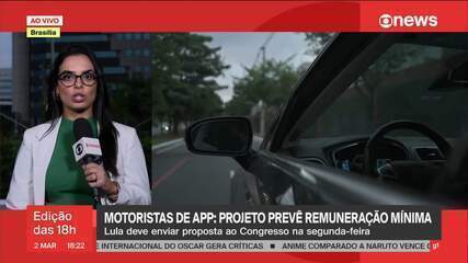 Motoristas de app: projeto prevê remuneração mínima