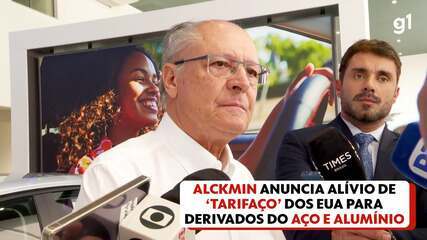Alckmin elenca medidas para frear impacto de "tarifaço"