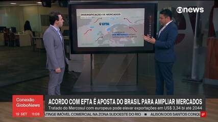 Acordo com EFTA é aposta do Brasil para ampliar mercados após tarifaço