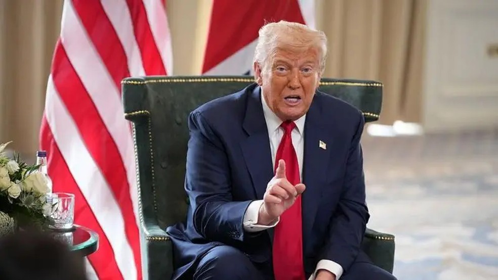 'Movimento de aumento da desconfiança no dólar foi agravado pelo presidente Donald Trump e as suas políticas'， diz especialista à BBC Brasil — Foto: Getty Images via BBC