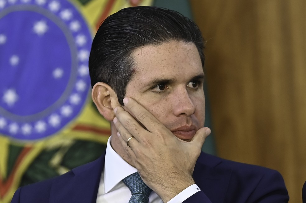 Presidente da Câmara dos Deputados， Deputado Hugo Motta em 13/08/2025 — Foto: Ton Molina/FotoArena/Estadão Conteúdo