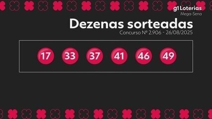G1 | Loterias - Mega-Sena 2906