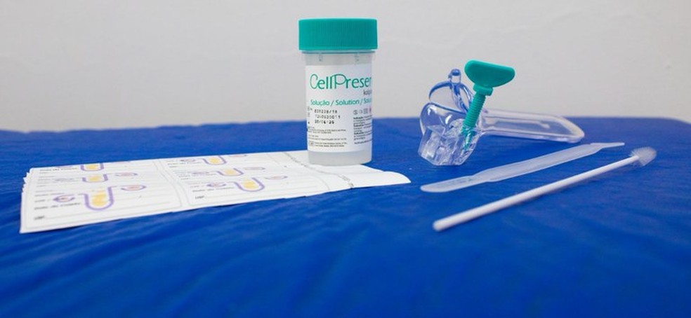 Teste DNA-HPV， disponível no SUS. — Foto: João Risi/Ministério da Saúde